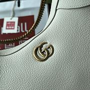 Gucci Aphrodite Small Shoulder Bag in White 25x19x7cm - 2