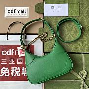 Gucci Aphrodite Small Shoulder Bag in Green 25x19x7cm - 5