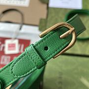 Gucci Aphrodite Small Shoulder Bag in Green 25x19x7cm - 4