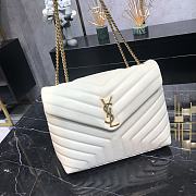 Saint Laurent LouLou Bag in White 30x22x10cm - 1
