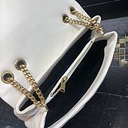 Saint Laurent LouLou Bag in White 30x22x10cm - 5