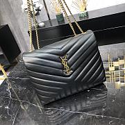 Saint Laurent LouLou Bag in Black 30x22x10cm - 1
