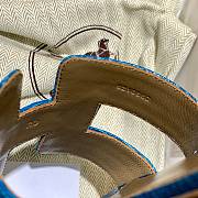 Herme Slippers in Blue - 5