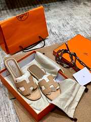 Herme Slippers in Brown - 4