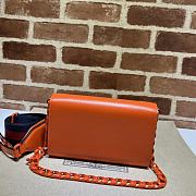 Gucci Horsebit 1955 Mini Bag in Orange 724713 20x12x5.5cm - 5