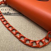 Gucci Horsebit 1955 Mini Bag in Orange 724713 20x12x5.5cm - 3