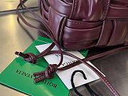 Bottega Veneta Leather Plissé Cassette Bucket Bag 18x14x14cm - 4