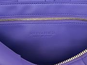 Bottega Veneta Brick Cassette Shoulder Bag in Purple 28x14x10cm - 2