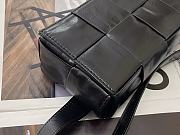 Bottega Veneta The Belt Cassette Bag in Black 19.5x6x10.5cm - 6