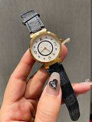 Louis Vuitton Tambour Slim Watch in Gold - 1