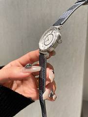 Louis Vuitton Tambour Slim Watch in Silver - 6