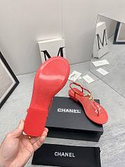 Chanel Sandals In Red For Women - 6