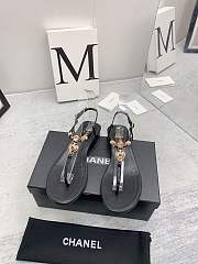 Chanel Sandals In Black For Women - 1