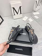 Chanel Sandals In Black For Women - 6