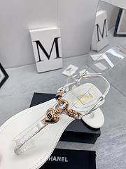 Chanel Sandals In White For Women - 3