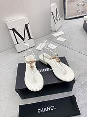 Chanel Sandals In White For Women - 5