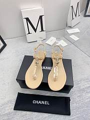 Chanel Sandals In Beige For Women - 1