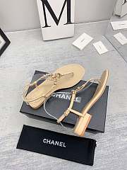 Chanel Sandals In Beige For Women - 2
