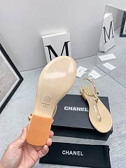 Chanel Sandals In Beige For Women - 6