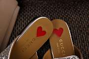 Gucci Princetown Glitter Slippers - 2