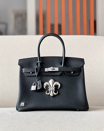 Hermes Birkin Togo Calfskin Handbag BK30 30x22x16cm