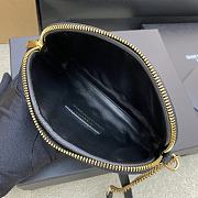 Saint Laurent Gaby Quilted-Leather Cross-body Bag in Black 13x9x3.5cm - 3