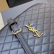 Saint Laurent Gaby Quilted-Leather Cross-body Bag in Black 13x9x3.5cm - 6