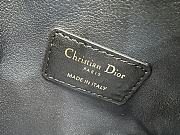 Dior Cowhide Leather Shoulder Bag in Black 25×16cm - 2