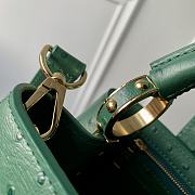 Louis Vuitton Capucines Monogram Flower Pattern Bag in Green 31.5×20×11 cm - 6
