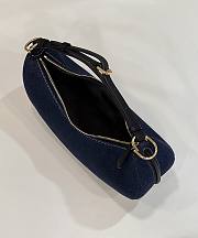 Fendi Blue Graphy Bag 29x24.5x10cm - 2