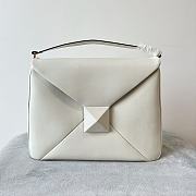 Valentino Garavani One Stud Maxi Hobo Bag in White 40x30x12cm - 1