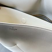 Valentino Garavani One Stud Maxi Hobo Bag in White 40x30x12cm - 6