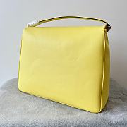 Valentino Garavani One Stud Maxi Hobo Bag in Yellow 40x30x12cm - 3