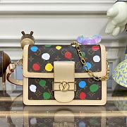 Louis Vuitton X YK Dauphine MM M46432 Handbag 25x17x10.5cm - 1