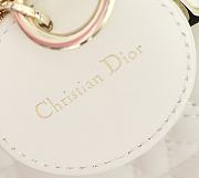 Dior Lady D-Joy Bag in White 26x13.5x5cm - 2