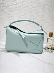 Loewe Puzzle Bag in Light Blue 24x16x10cm - 1