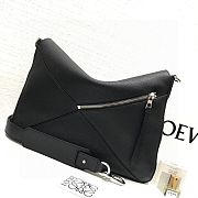 Loewe Puzzle Messenger Bag in Black 37x25x9cm - 5