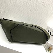 Loewe Puzzle Messenger Bag in Green 37x25x9cm - 2