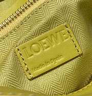 Loewe Puzzle Edge Yellow Bag in Satin Calfskin 24x10.5x16.5cm - 2