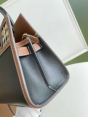 Burberry Vintage Checked Title Mini Tote Bag 26x13.5x20cm - 4
