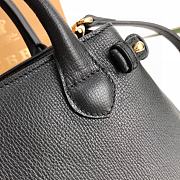 Burberry The Banner Shoulder Bag in Black 34x16x25cm - 5