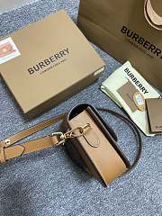 Burberry Brown Elizabeth Shoulder Bag 19x6x16cm - 3