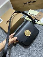 Burberry Black Elizabeth Shoulder Bag 19x6x16cm - 3