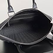 Bottega Veneta Leather Intrecciato Bag in Black 39x30.5x11cm - 6