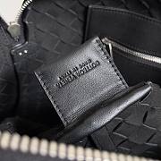 Bottega Veneta Leather Intrecciato Bag in Black 39x30.5x11cm - 3
