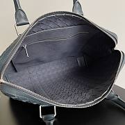 Bottega Veneta Leather Intrecciato Bag in Grey 39x30.5x11cm - 4