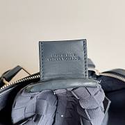Bottega Veneta Leather Intrecciato Bag in Grey 39x30.5x11cm - 3