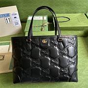 Gucci Ophidia Tote Bag in Black 38x28x14cm - 1