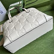 Gucci Ophidia Tote Bag in White 38x28x14cm - 6