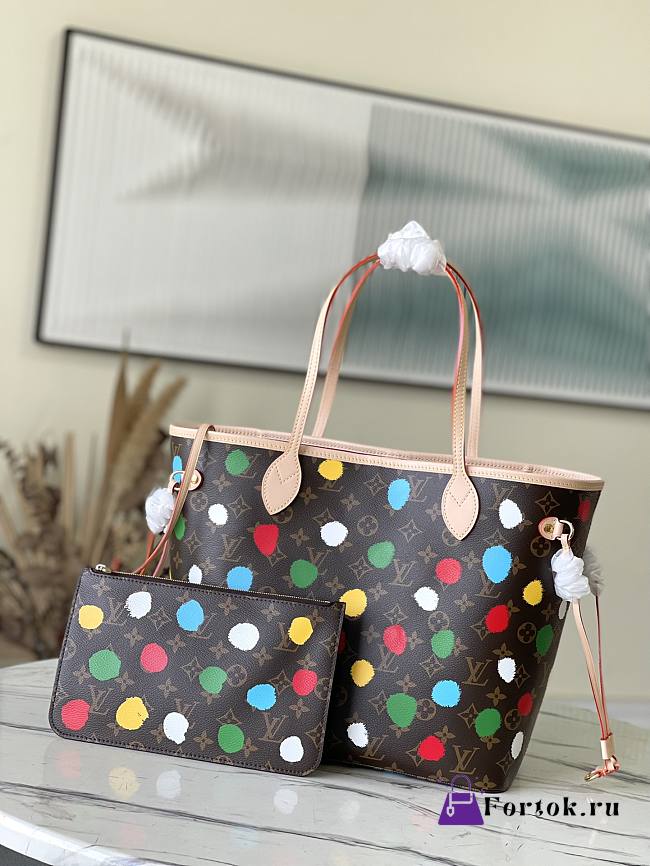 Louis Vuitton x YK Neverfull Monogram Bag M46381 31x28x14cm - 1